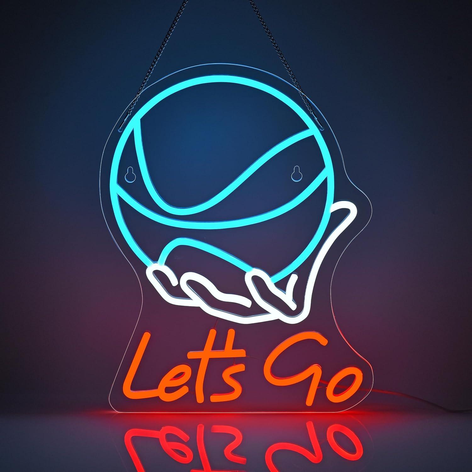 Let's Go Basketball Neon LED d – Lighting Decoration Ideas recenzja i cena