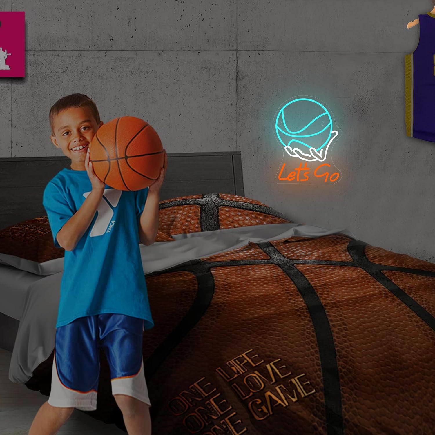 Let's Go Basketball Neon LED d – Lighting Decoration Ideas recenzja i cena