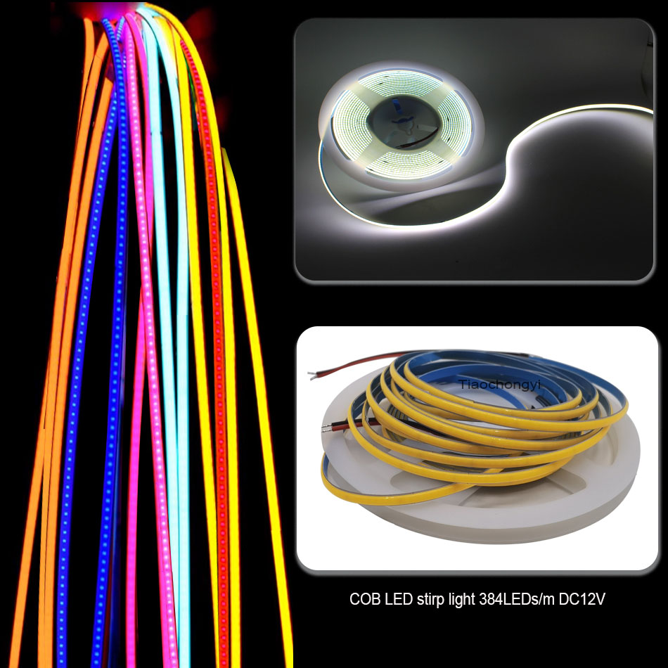 Taśma LED COB 3mm DC 12V Ultra – Lighting Mcqueen Bedroom Decor recenzja i cena